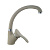 4101К L Смеситель для кухни (утка) гранит.беж.матовый d40